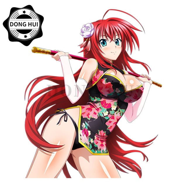 Rias Gremory Stickers High School Dxd Anime Decals Weifu Beauty Wall S